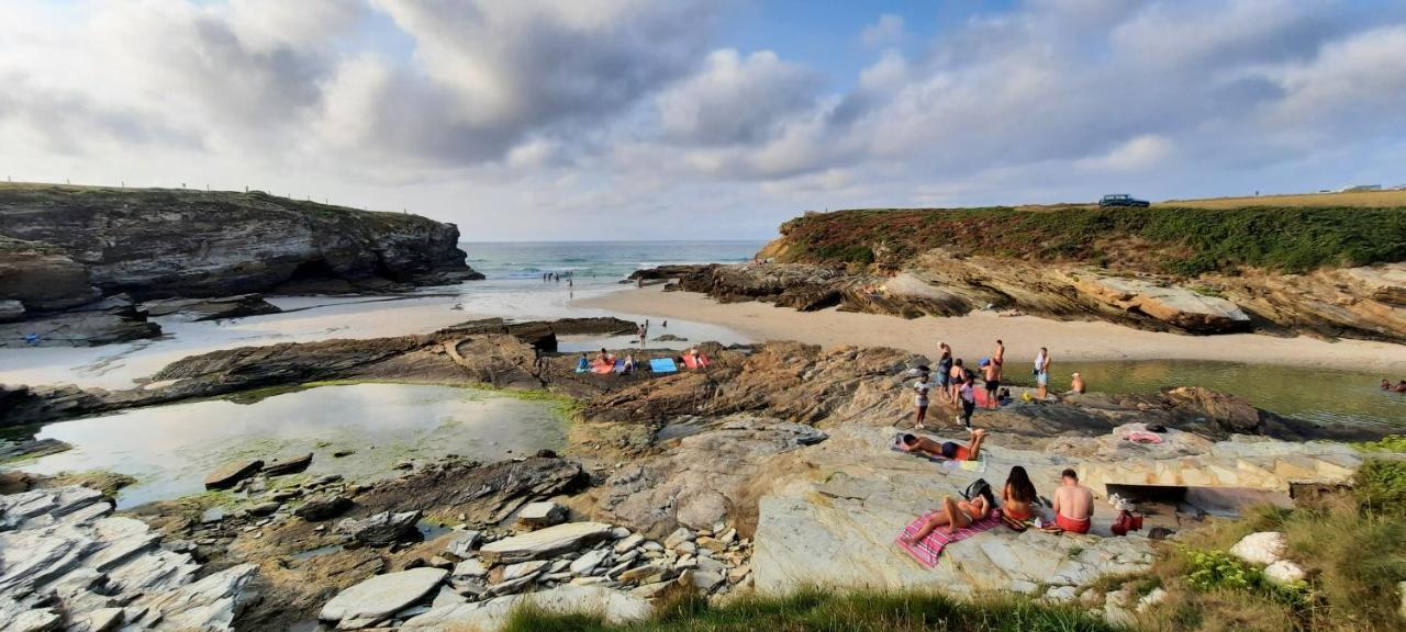 Viviendas Turisticas Rosa Ribadeo Eksteriør billede